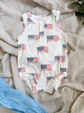 Flag Bamboo Onesie