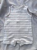 Striped Tank Romper