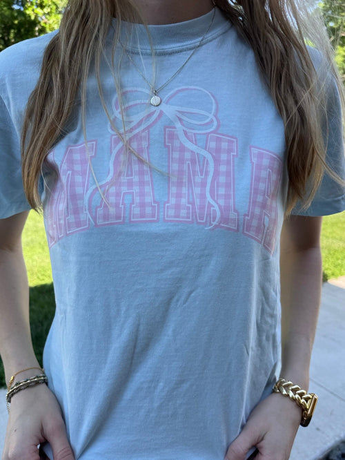 Blue & Pink Mama Shirt
