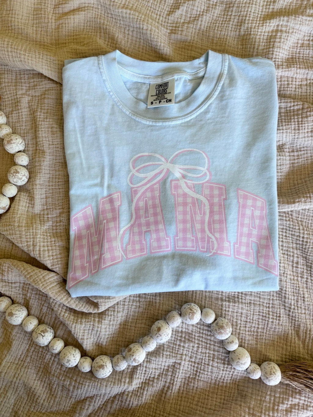 Blue & Pink Mama Shirt