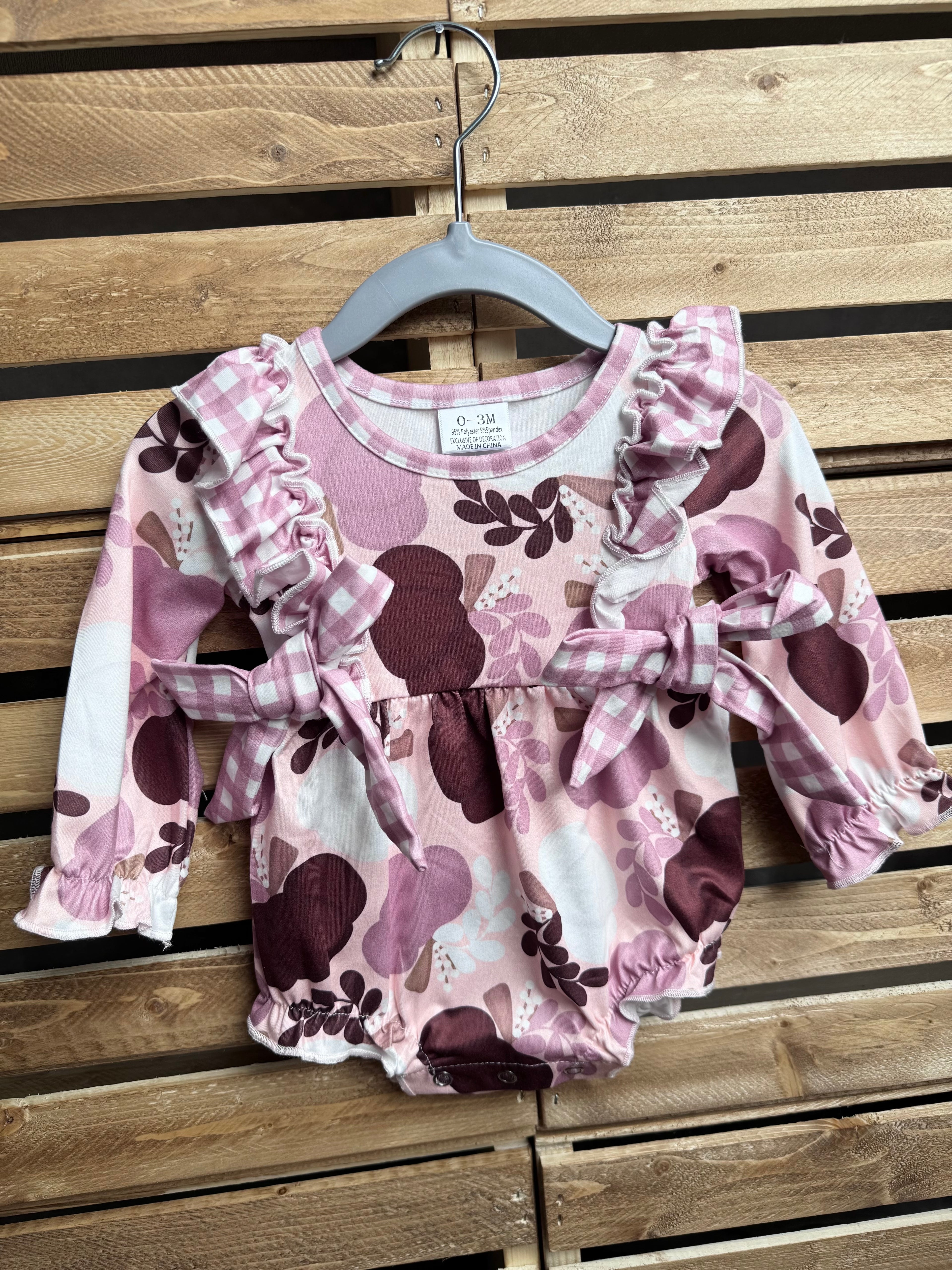 Girls Pumpkin Onesie