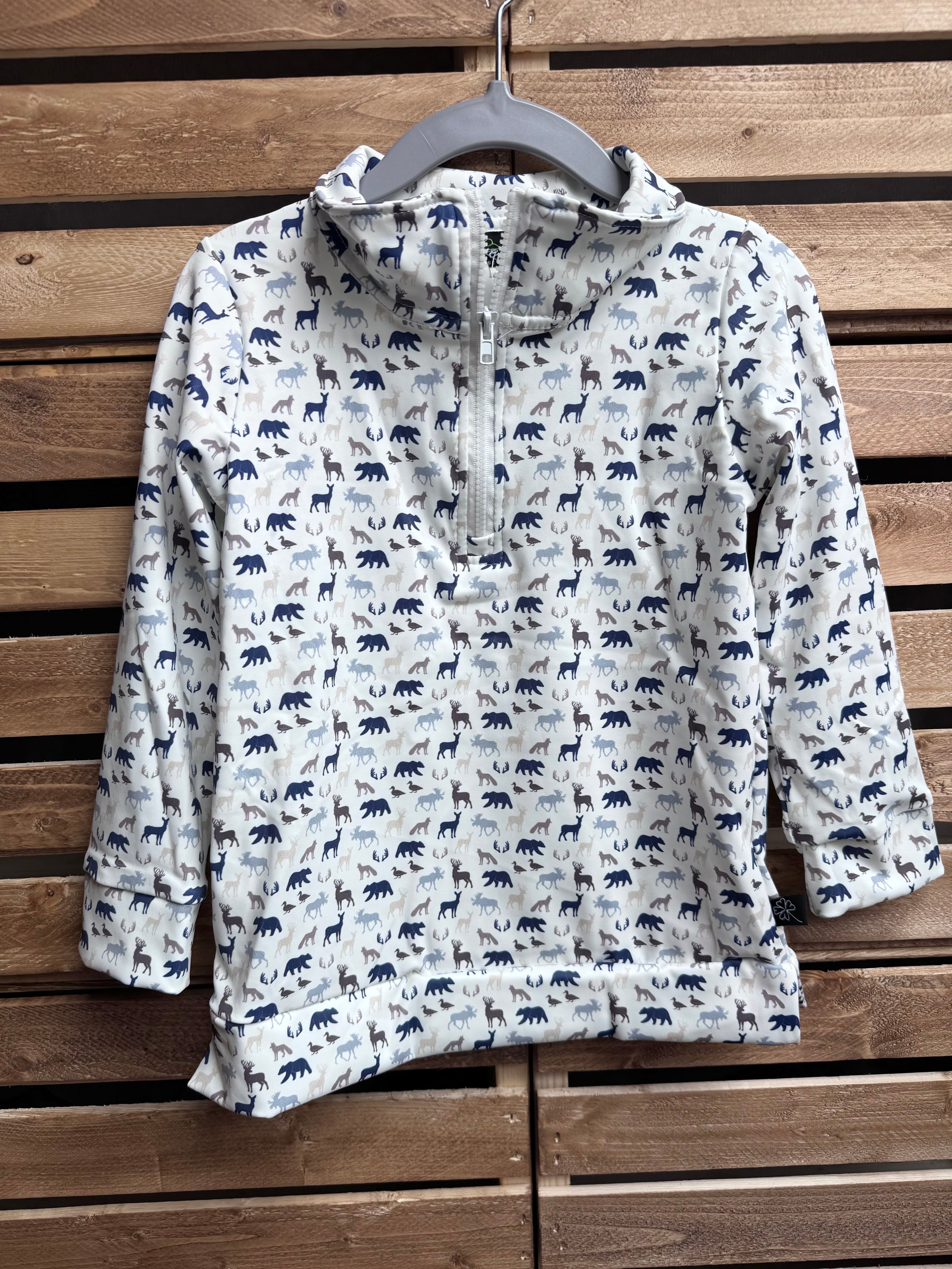 Boys Woodland Quarter Zip