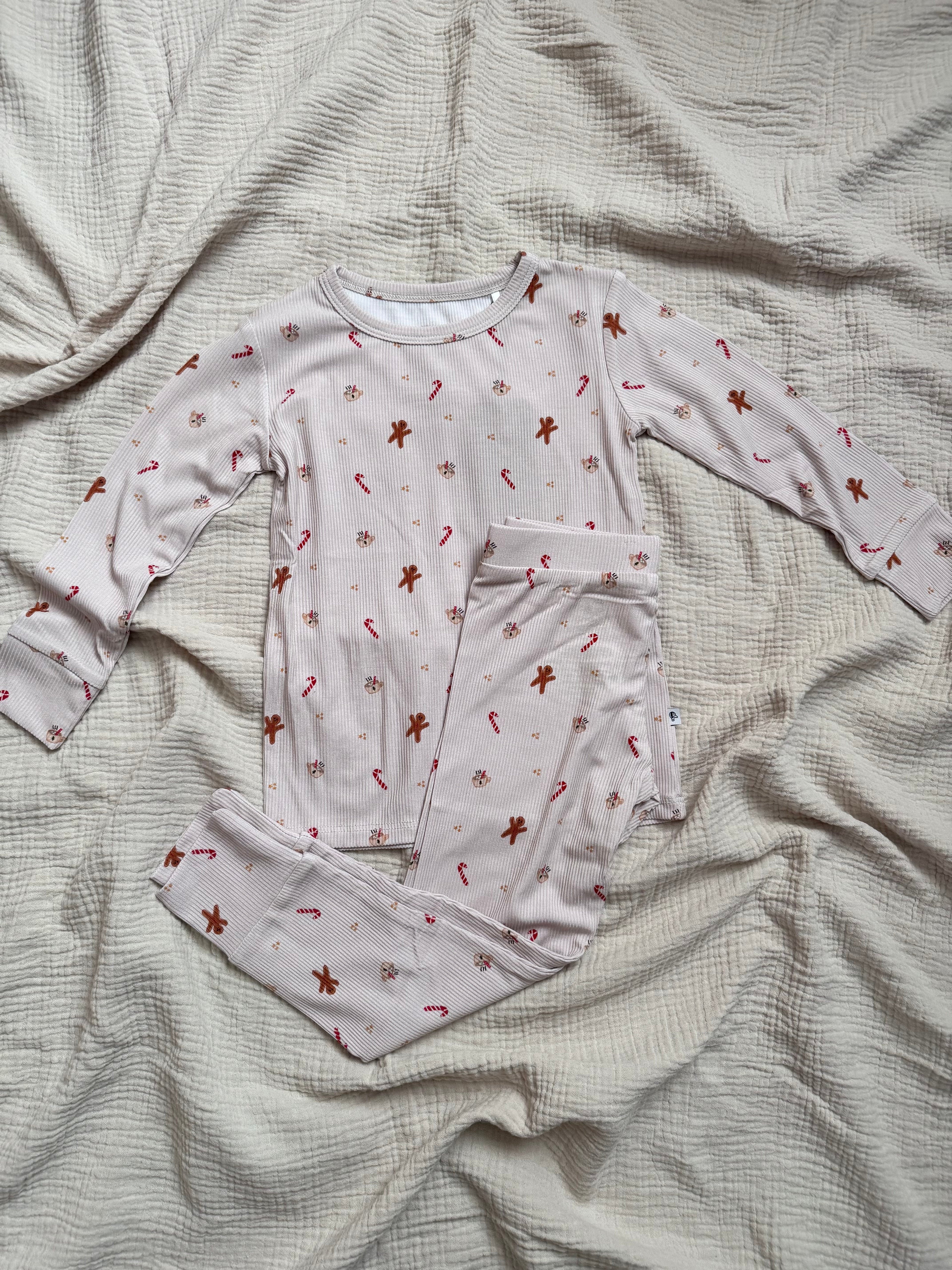 Kids Christmas Sweets Bamboo Jammie Set